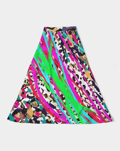 Wild Side Women's A-Line Midi Skirt