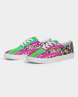 Wild Side Women's Lace Up Canvas Shoe