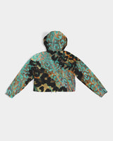 WILD VOL. #2 Women's Cropped Windbreaker