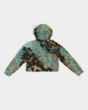 WILD VOL. #2 Women's Cropped Windbreaker