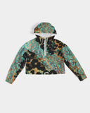 WILD VOL. #2 Women's Cropped Windbreaker