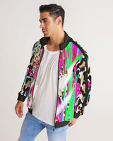 Wild Side Men's Stripe-Sleeve Track Jacket