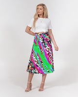 Wild Side Women's A-Line Midi Skirt