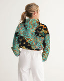 WILD VOL. #2 Women's Cropped Windbreaker