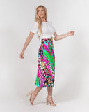 Wild Side Women's A-Line Midi Skirt