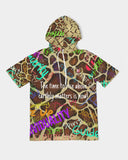 Brown Sa’Vaugé Premium Heavyweight Short Sleeve Hoodie