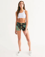 WILD VOL. #2 Women's Mid-Rise Yoga Shorts