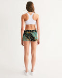 WILD VOL. #2 Women's Mid-Rise Yoga Shorts