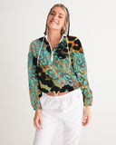 WILD VOL. #2 Women's Cropped Windbreaker