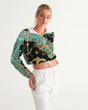 WILD VOL. #2 Women's Cropped Windbreaker