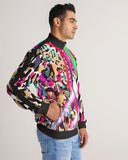 Wild Side Men's Stripe-Sleeve Track Jacket