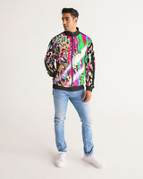 Wild Side Men's Stripe-Sleeve Track Jacket