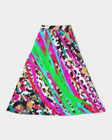 Wild Side Women's A-Line Midi Skirt